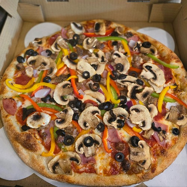 The Garden Pizza.