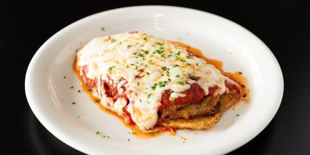 Eggplant Parmesan.