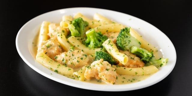 Chicken, Broccoli & Ziti.