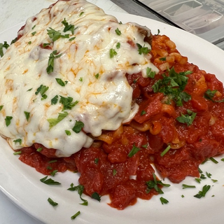 Chicken Cutlet Parm W/ Pasta